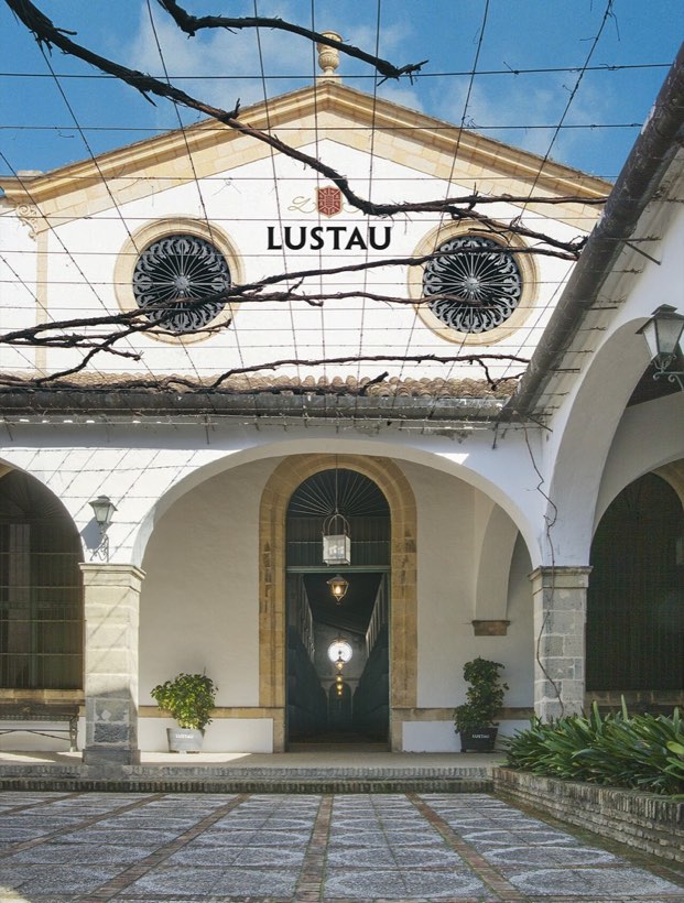Patio de Bodegas Lustau