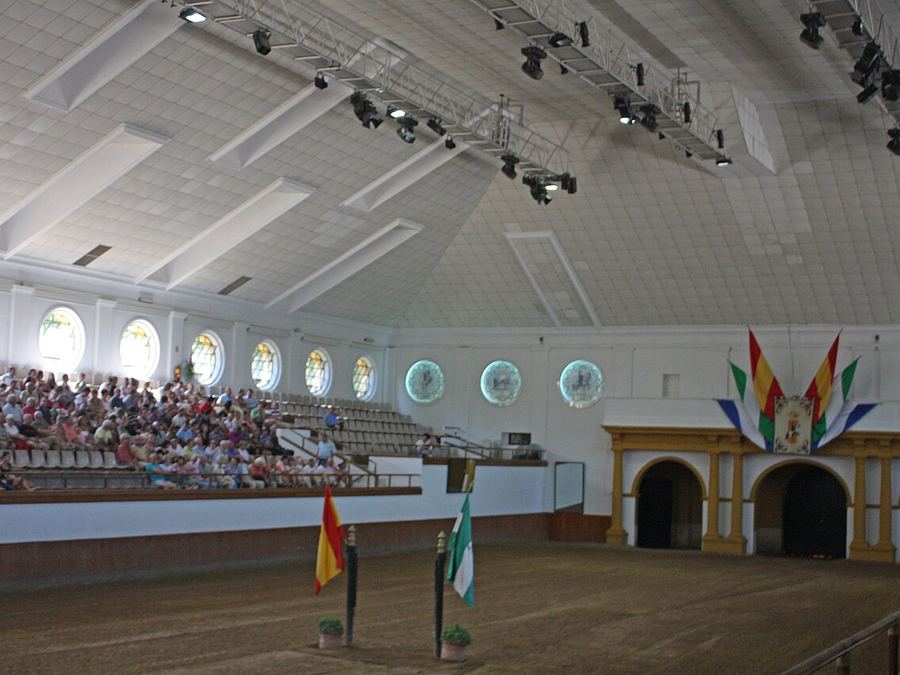 Picadero de la Real Escuela Andaluza del Arte Ecuestre